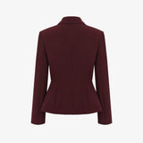 Жакет с декоративным платком