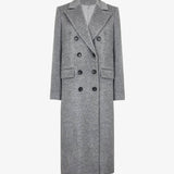 Пальто двубортное