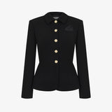 Жакет с декоративным платком