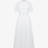 Платье-рубашка из хлопка