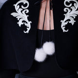 Кейп с вышивкой Забава