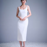 Платье с инкрустацией Сирин