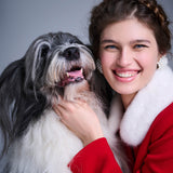 Жакет с меховым воротником Жар-птица