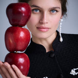 Жакет из букле с вышивкой Власта