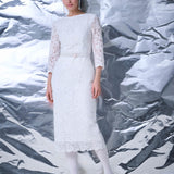 Платье из кружева Морозко