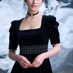 Бархатное платье Roseville