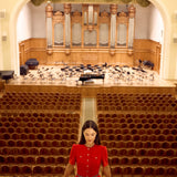 Платье из крепа