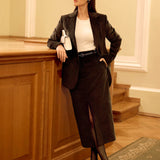 Жакет из вельвета