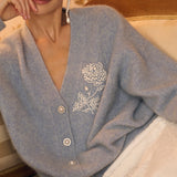 Кардиган из ангоры