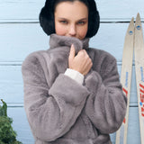 Наушники из меха норки Снежица