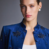 Блуза-жакет из велюра