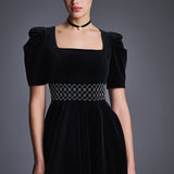 Платье с вышивкой Василина