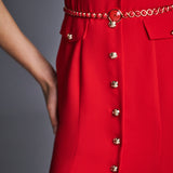 Платье из крепа