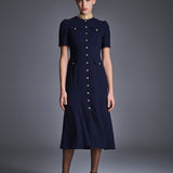 Платье из крепа