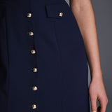 Платье из крепа