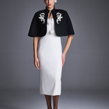 Платье с инкрустацией Сирин