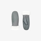 Варежки с меховой отделкой