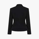 Жакет с декоративным платком