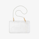 Меховая муфта с жемчужной цепочкой