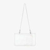 Меховая муфта с жемчужной цепочкой