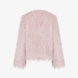 Жакет из перьев Swan