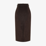 Юбка из вельвета