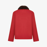 Тулуп Жар-птица с норковым воротником