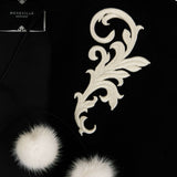 Кейп с вышивкой Забава