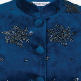 Блуза-жакет из велюра