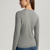 Джемпер из шелка и хлопка