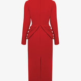 Платье миди Зарница