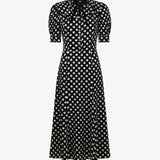 Платье с бантом