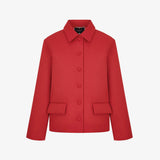 Тулуп Жар-птица с норковым воротником