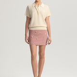 Поло с шелком