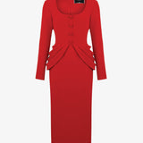 Платье миди Зарница