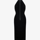 Платье из бархата Голубка