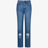 Джинсы Rose Garden с вышивкой