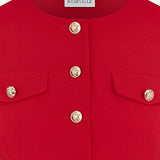 Платье из крепа