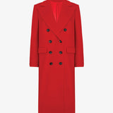 Пальто двубортное