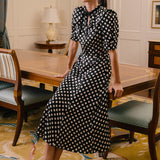 Платье с бантом