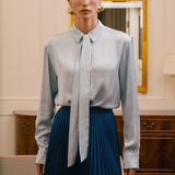 Блуза с бантом