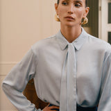 Блуза с бантом