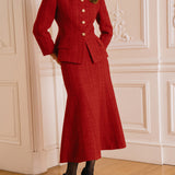 Юбка из букле