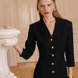 Платье из букле