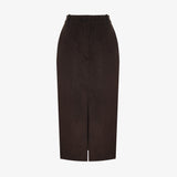 Юбка из вельвета