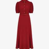 Платье из крепа