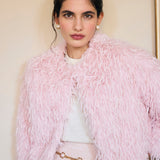 Жакет из перьев Swan