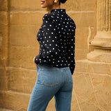 Джинсы Rose Garden с вышивкой